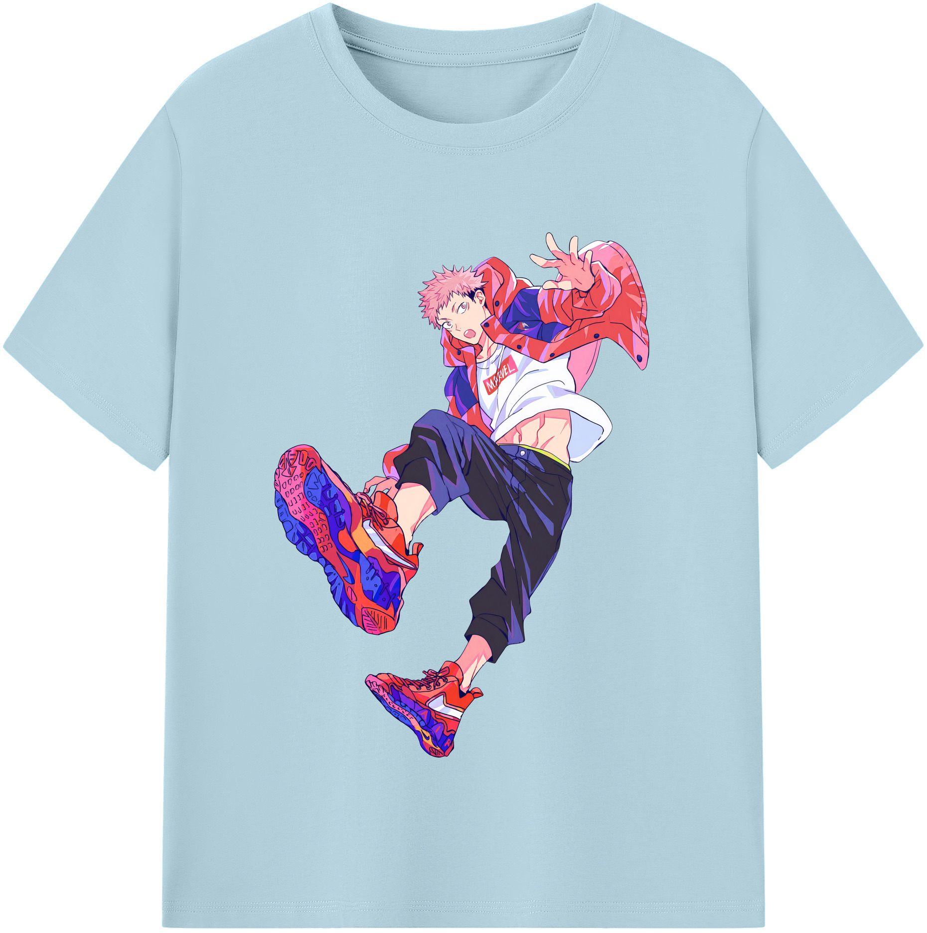 （画像用） 呪術廻戦 Jujutsu Kaisen 綿100％半袖Tシャツ（フロントプリント）